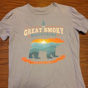 Great Smoky Mountains National Park Bear Graphic Tee